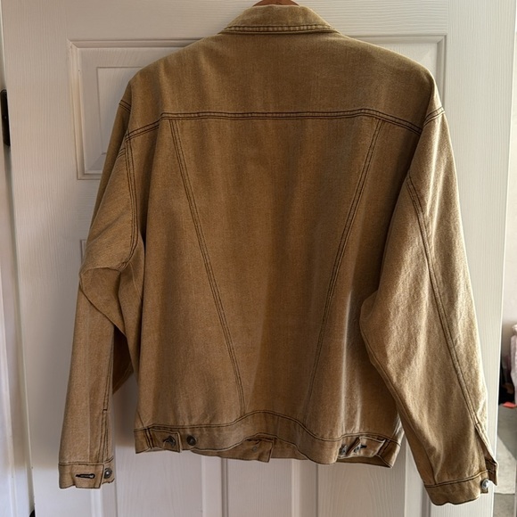 Carole Little Sport Women’s Cotton/Denim Beaded Jacket SZ 12 MINT - Picture 4 of 5